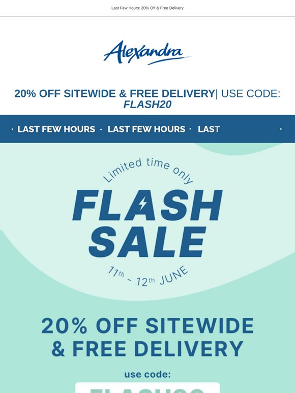 Last Chance: Flash Sale Final Hours ⚡ | Plus Free Delivery - Ends Soon!