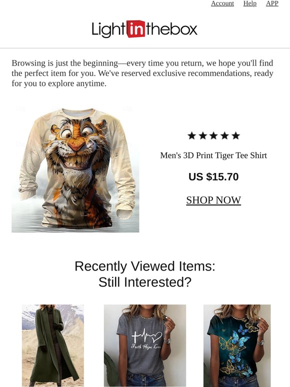 We Held Your  Animal Print T shirts – 24H Reservation Active!