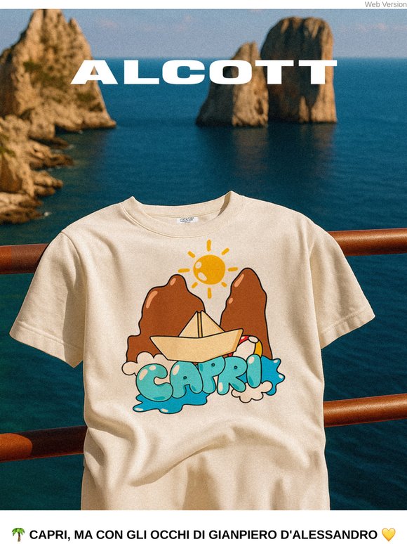 CAPRI 🫶 una collezione vista mare