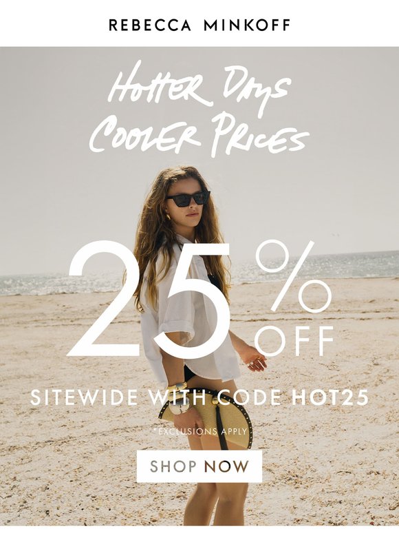 Summer’s heating up. So are the deals