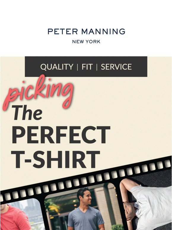 Finding the right t-shirt, a simple guide