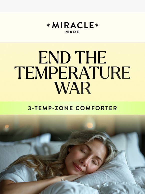 The "temperature fight" solution you need