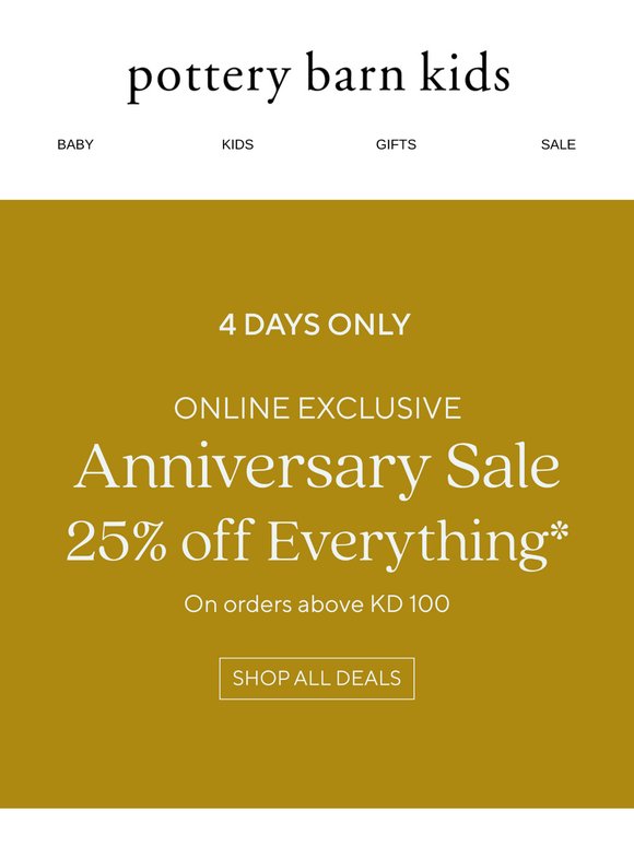 🎉25% Off EVERYTHING*! 🎉