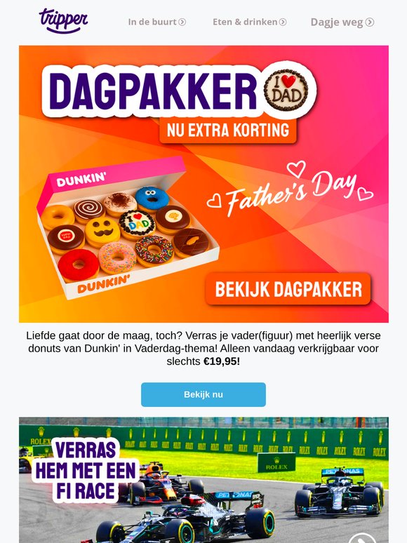 Dagpakker: Dunkin' 🍩