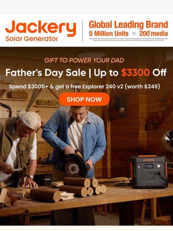 💡Jackery Father’s Day Gift Ideas!