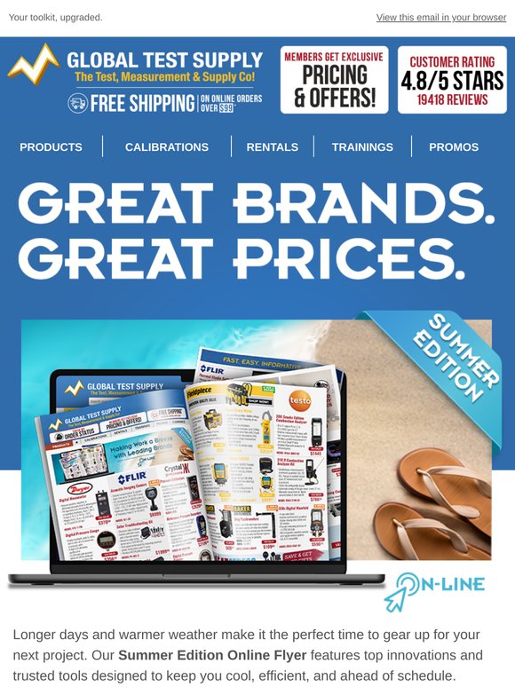 Hot Tools for Cool Projects: New Online Flyer