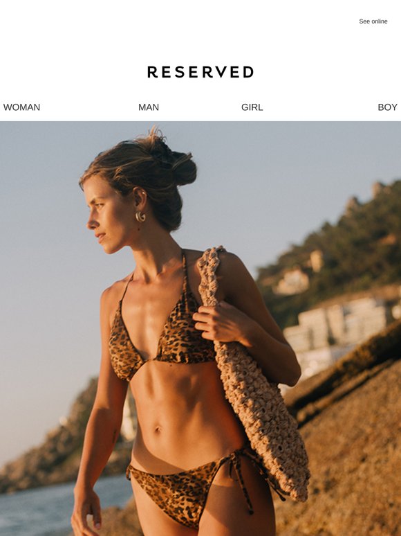 -30% on all women's and men's beachwear🏖️