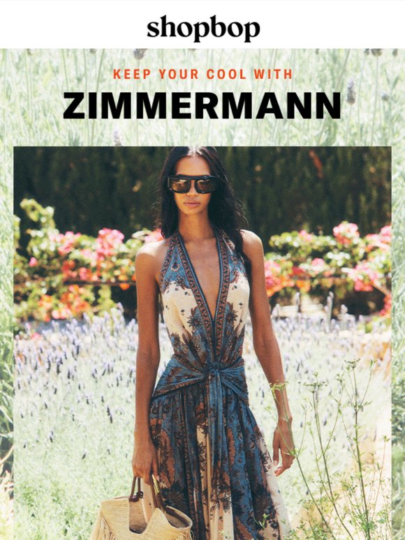 Zimmermann's latest (so vacay coded)