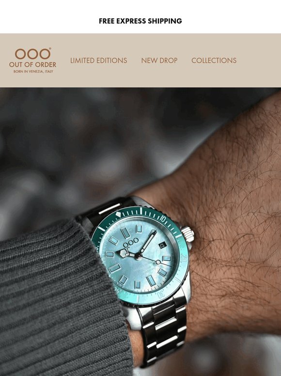Mother-of-pearl dial