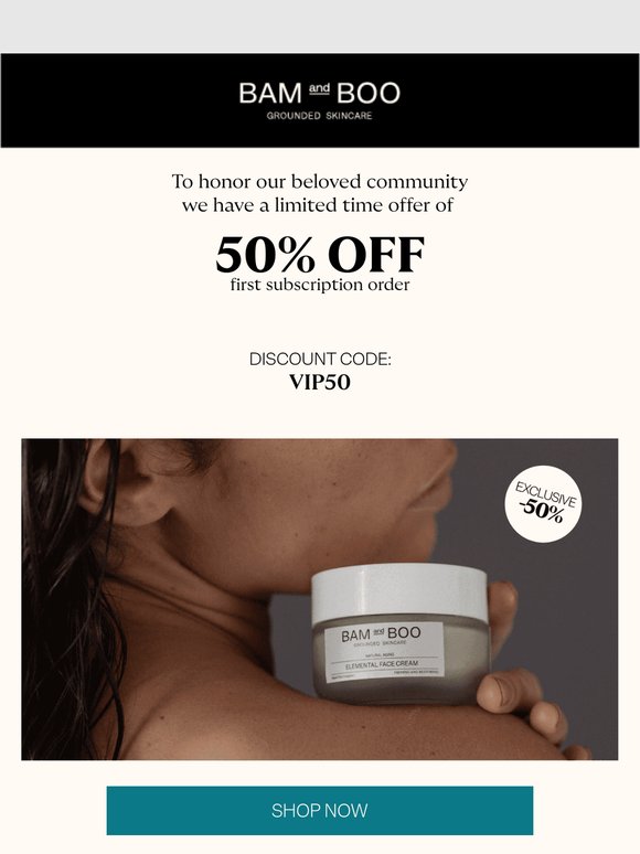 Exclusive 50% OFF 💎