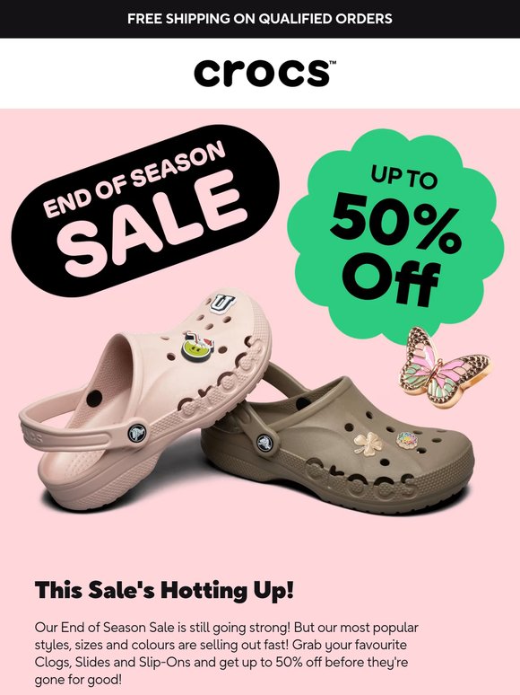 End of Season Sale: Selling out fast!