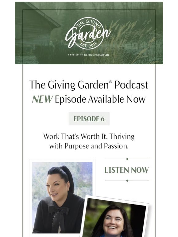NEW Episode of The Giving Garden Podcast – Available Now!