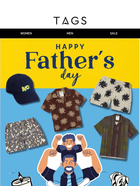 Father's Day Sale: 30% Off Men's Pieces!