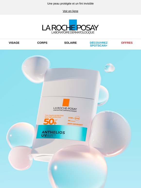 Protégez votre peau avec Anthelios UV AIR 🧴