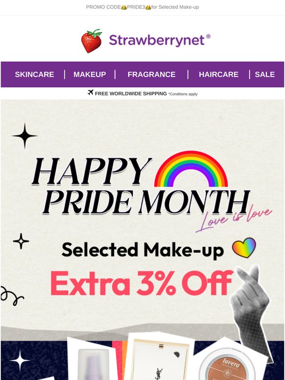 Happy Pride Month🌈Extra 3% off