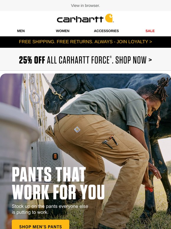 Our best men’s pants according to you