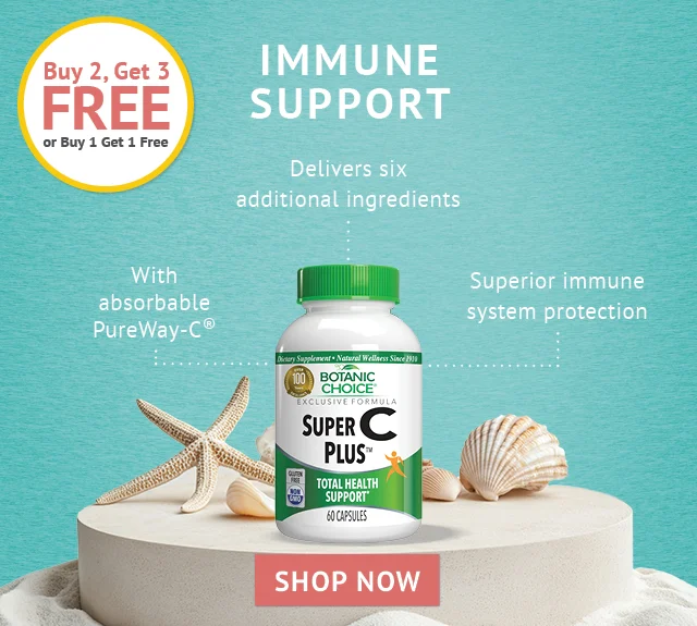 Super C Plus™ - Immune Support - Buy 2, Get 3 or BOGO