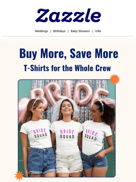 Save Up to 35% on T-Shirts 🙌