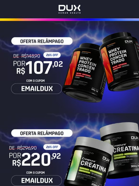 ⚡Oferta Relâmpago: Desbloqueamos novas ofertas para você!