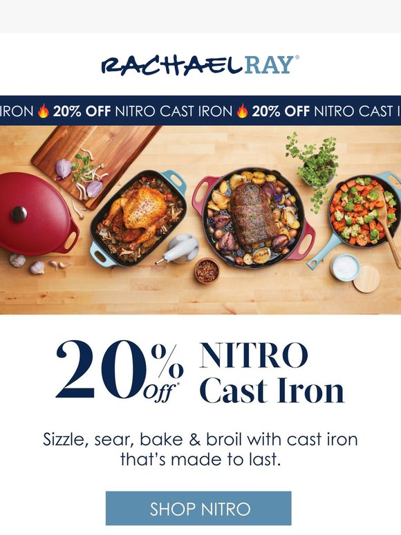 Your Favorite Cast Iron Awaits - 20% OFF 🔥