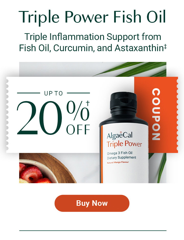Up to 20% off Triple Power Fish Oil