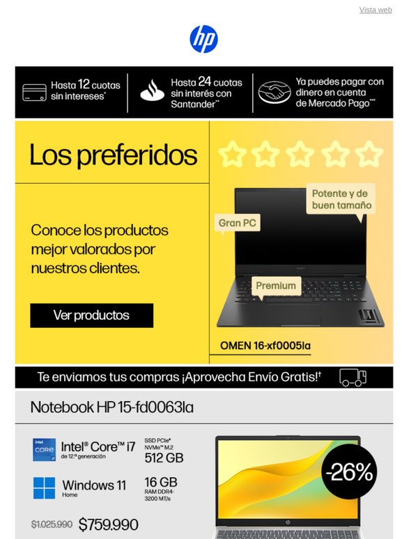 ⭐ ¡Los más valorados con hasta 39% dcto y hasta 24 cuotas sin interés!