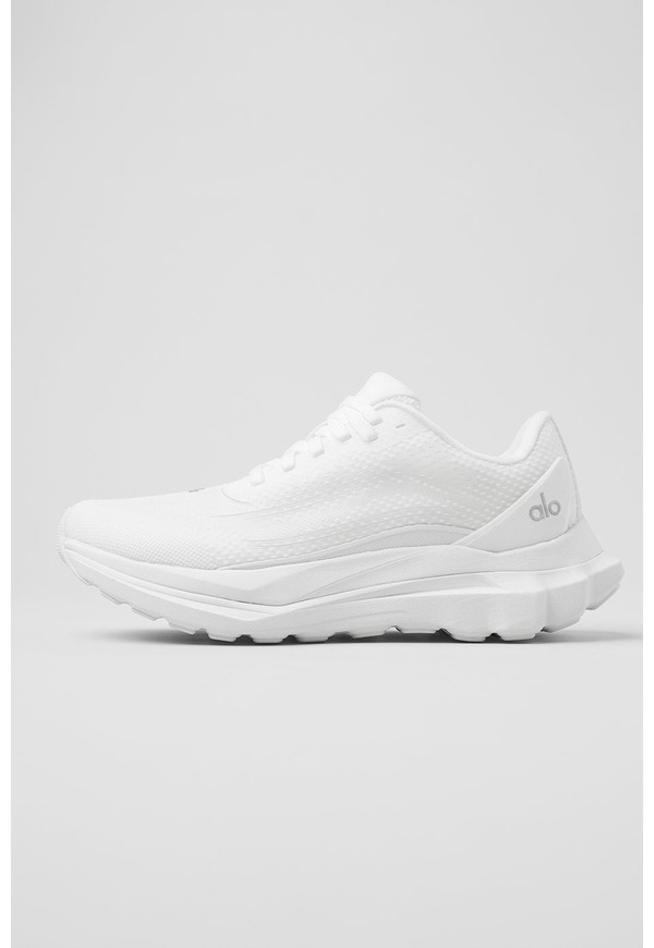 Alo Runner - White/White - White/White / 5.5M/7W