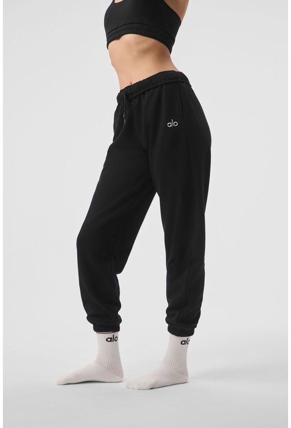 Accolade Sweatpant - Black - Black / XXS