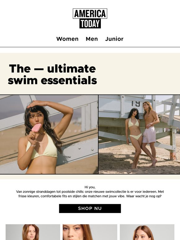 NIEUW | The ultimate swim essentials