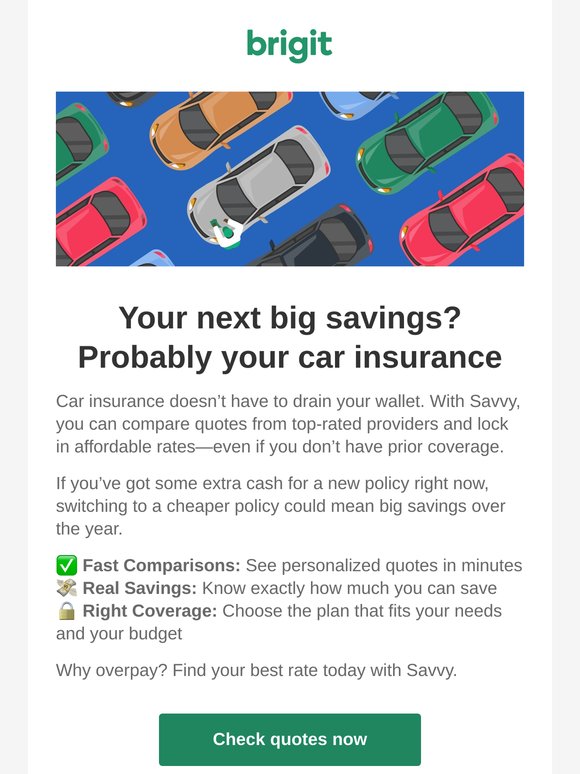 Stop overpaying for car insurance