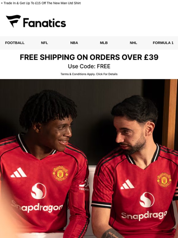 The NEW Man Utd Home Kit Has Dropped