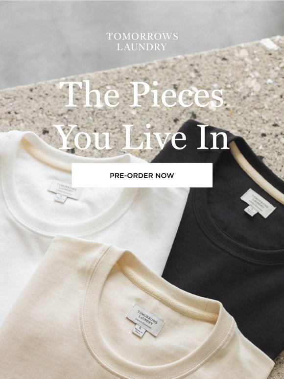 The Pieces You Live In. Reserve Yours.