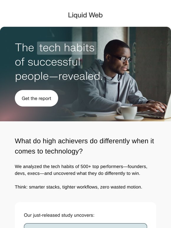 New research: The surprising tech habits of high achievers