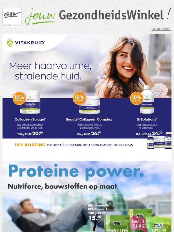 🌿 10% Korting op alle VITAKRUID