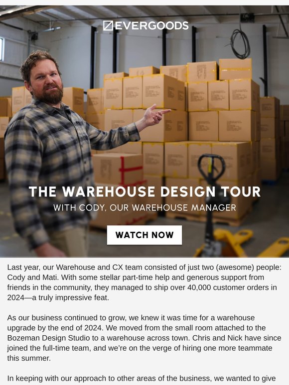The Warehouse Tour