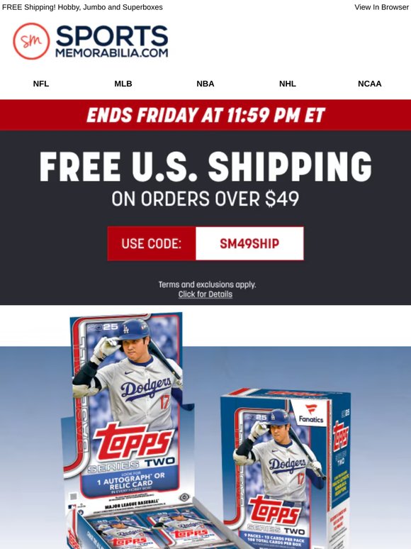 Topps Series 2 MLB- Cases and Boxes Now Available!