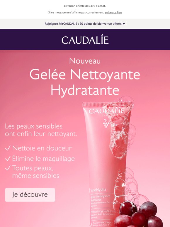 Peaux sensibles : enfin une Gelée Nettoyante faite pour vous !