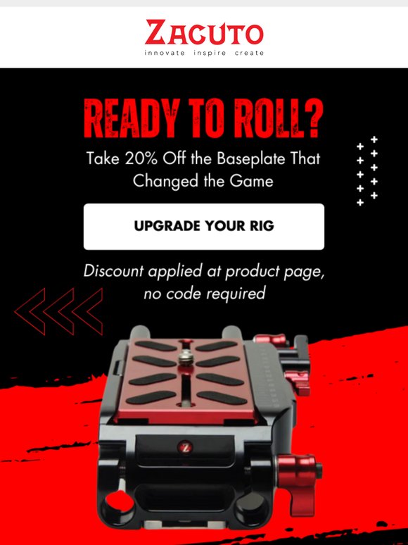 Take 20% Off the Baseplate Built to Last
