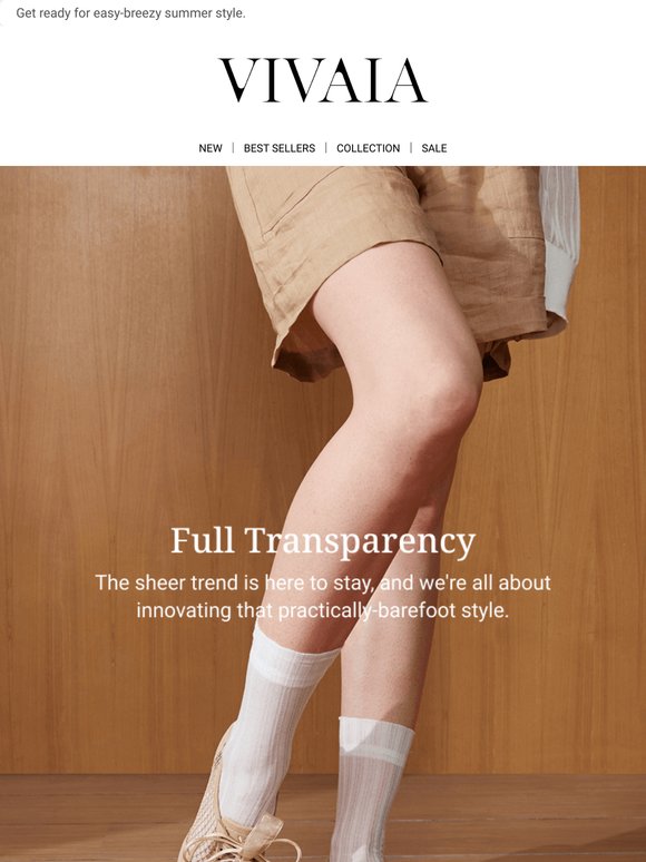Full Transparency: Your Favorite Looks in Mesh