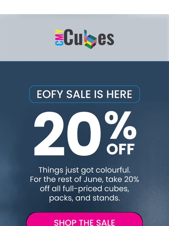 This June: 20% OFF everything