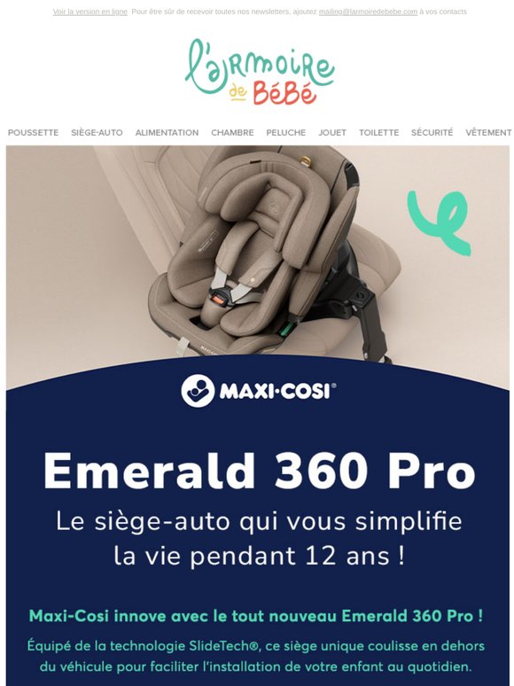 Cet été, facilitez-vous la vie avec Maxi-Cosi