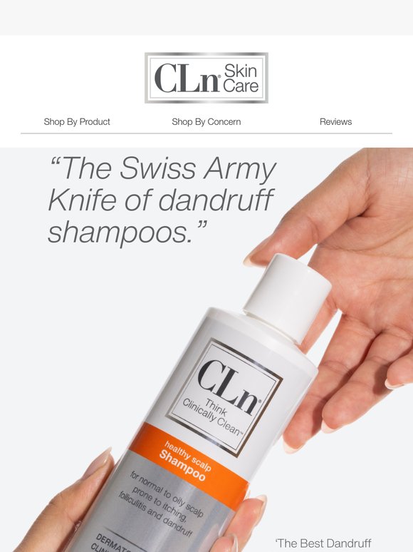 The Swiss Army Knife of Dandruff Shampoos