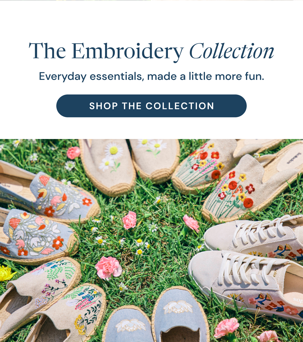 The embroidery Collection. Shop the Collection 