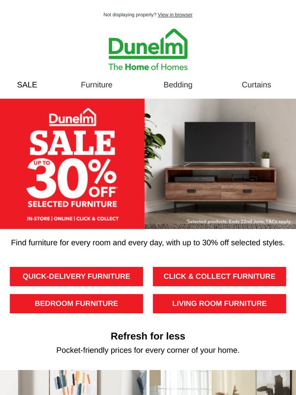 Furniture savings for every room