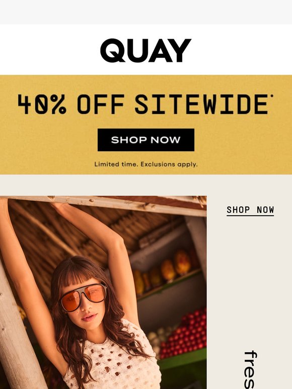 NEW: CHART TOPPER | 40% OFF SITEWIDE