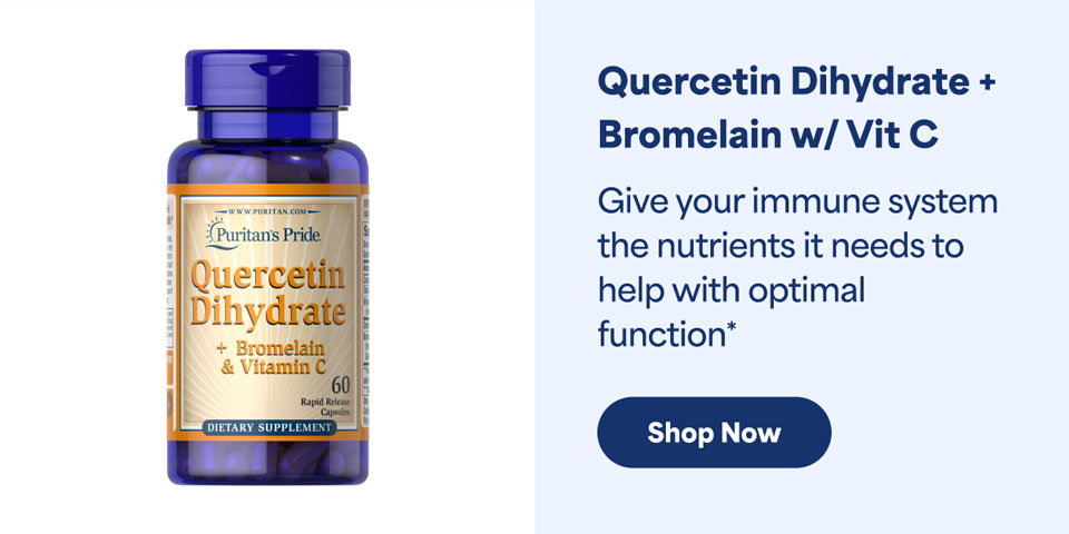 Quercetin Dihydrate + Bromelain with Vitamin C