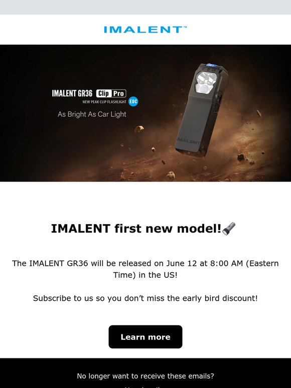 New peak clip flashlight