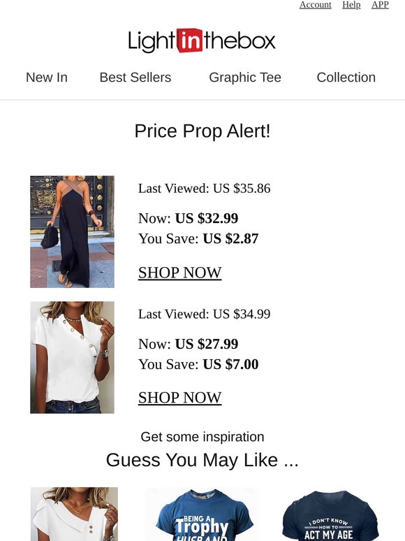 8% OFF for Previous Sundresses Viewers!