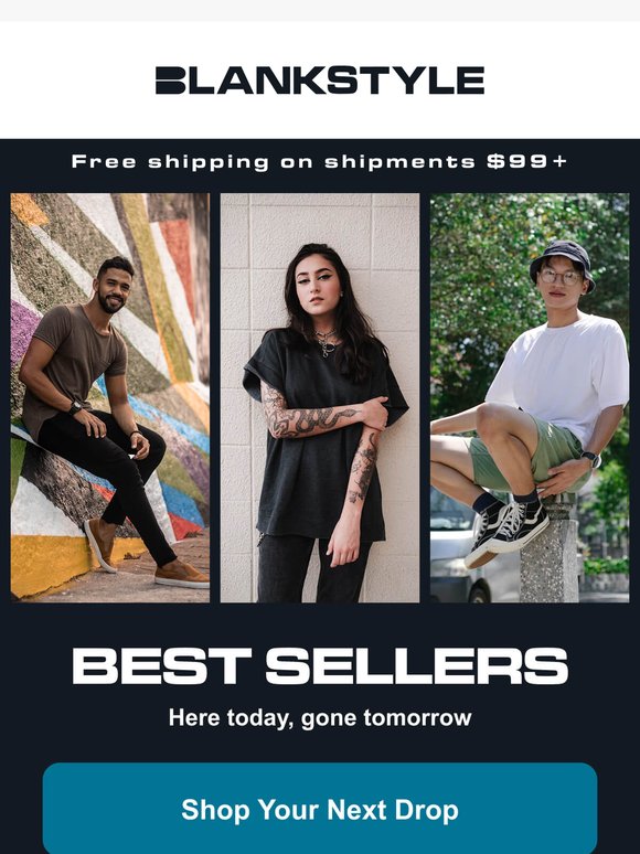 Top selling blanks this season 💸