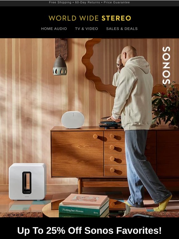 Save Up To 25% On Sonos Favorites For Father's Day & Grad Season